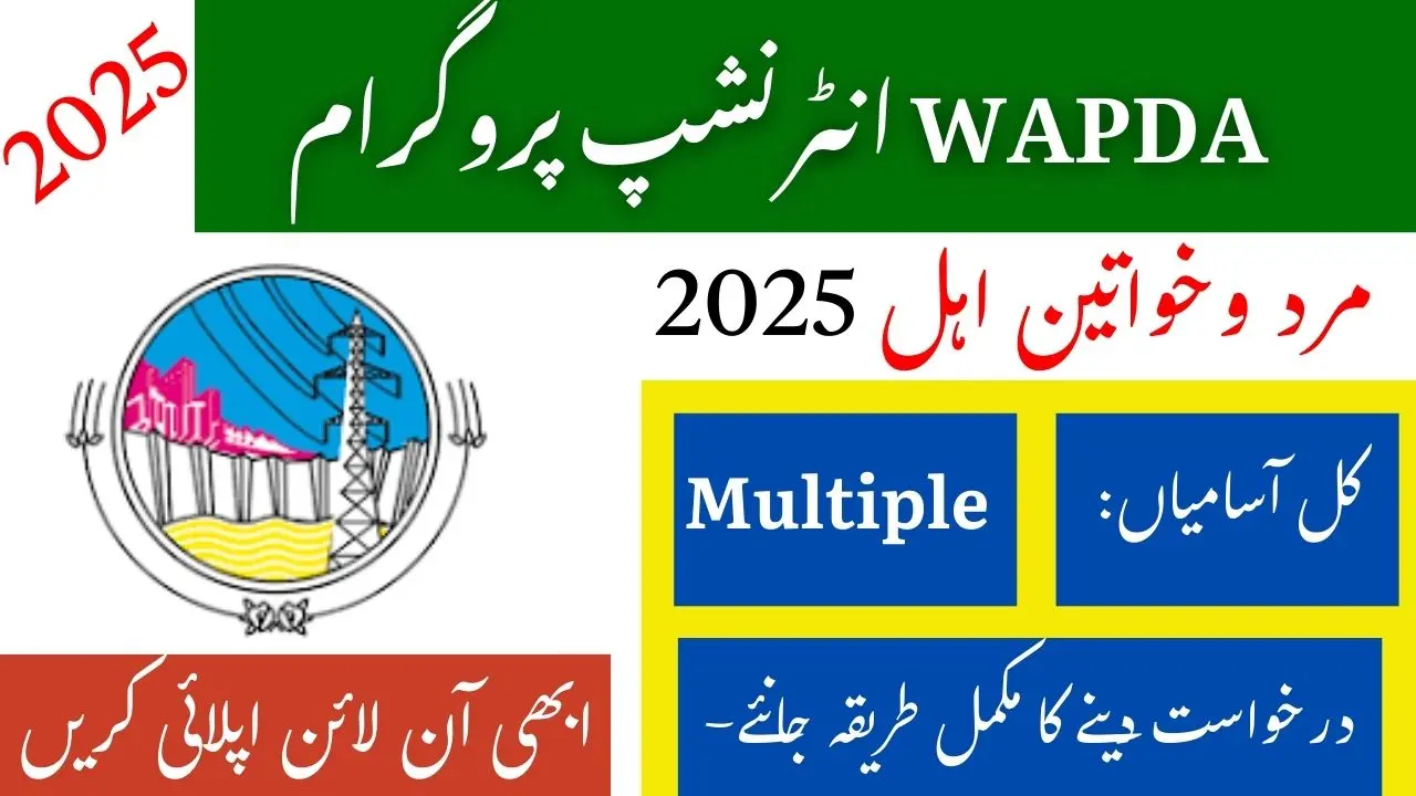 Latest WAPDA Summer Internship Program